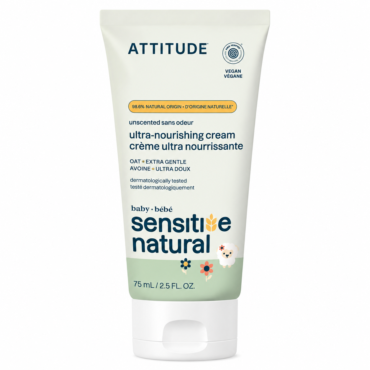 Crema para bebés - Piel sensible