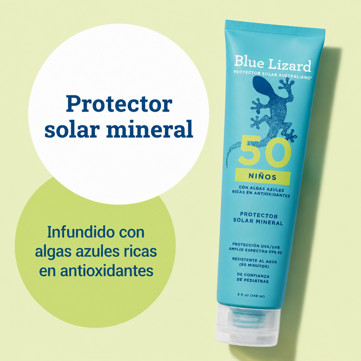 Blue Lizard Kids Mineral SPF 50 Sunscreen Lotion