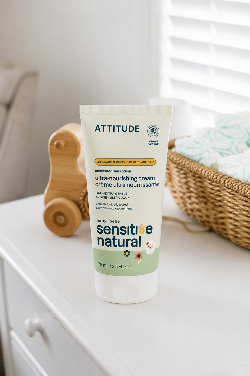 Crema para bebés - Piel sensible